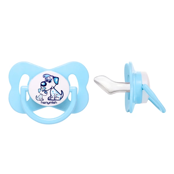 HANYMISH HAPPY DAMAKLI SİLİKON EMZİK NO:2 - 2