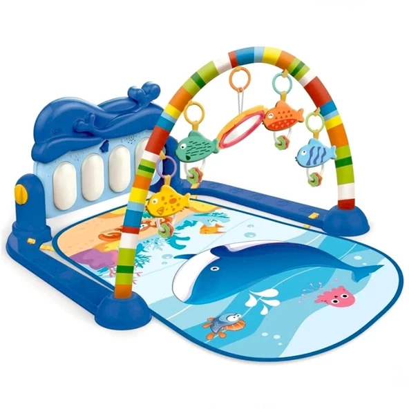 Piyanolu Balina Oyun Halısı HE0631 - 2