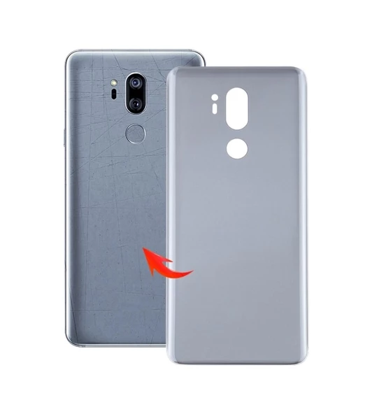 Cbtx Lg G7 Thinq Gümüş İçin Arka Kapak