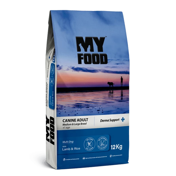 MY FOOD YETİŞKİN KÖPEK ORTA VE BÜYÜK IRK KURU MAMASI KUZULU PİRİNÇLİ - 3