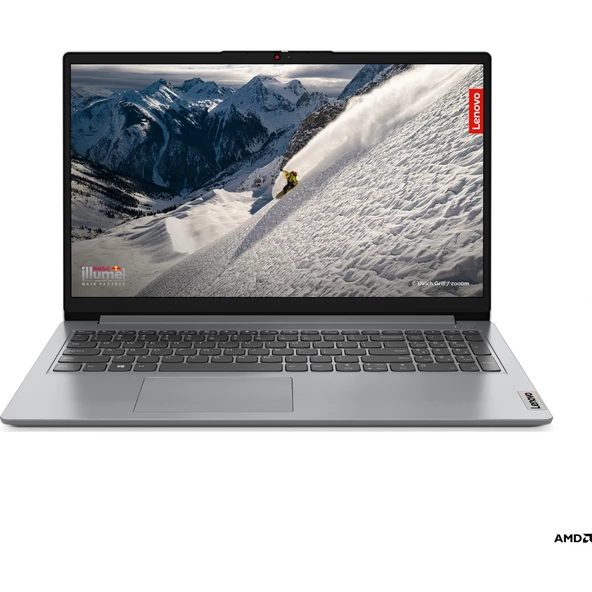 Ideapad 1 AMD Ryzen 5 5500U 16GB 512GB SSD Freedos 15.6" FHD Taşınabilir Bilgisayar 82R400R6TX