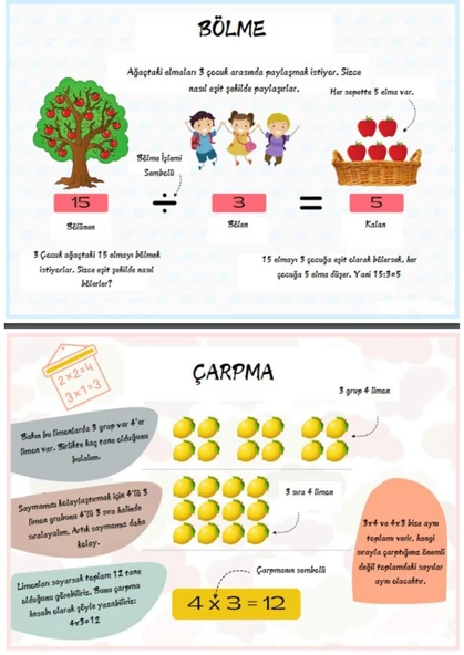 Çocuklara Cırt Cırtlı Matematik YAZ-SİL Kitabı - 4