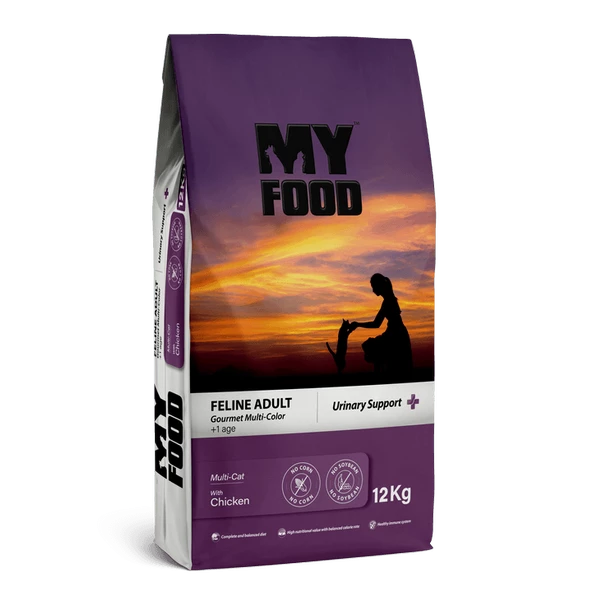 MY FOOD YETİŞKİN KEDİ MAMASI GURME 12 KG