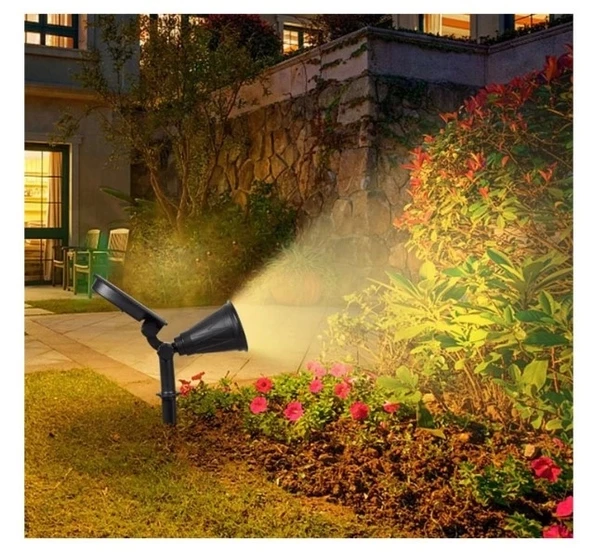 CATA 7W GÜNIŞIĞI Solar Bahçe Armatürü Çim Kazıklı (Güneş Enerji Şarjlı) - 2