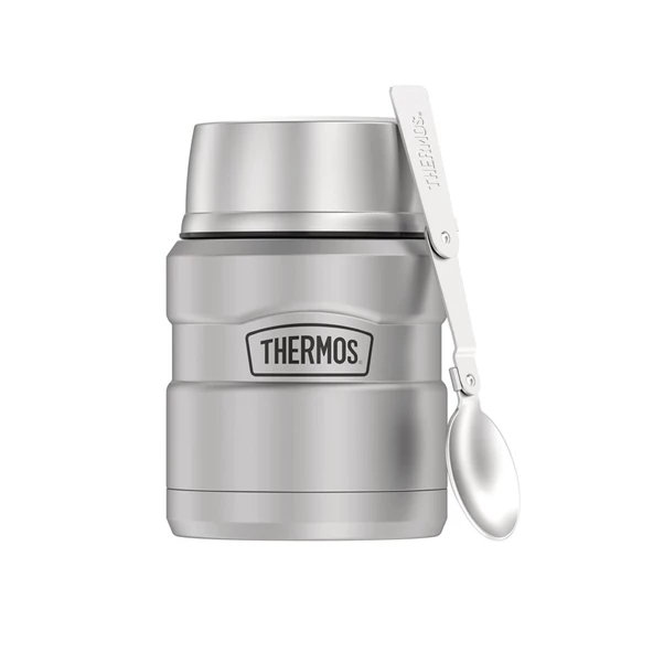 Thermos SK3000 Stainless King Yemek Termosu 0,47L - Matte Stainless Steel