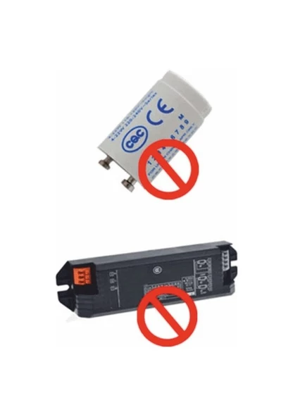 LED FLORESAN T8 120CM 18W 6500K BEYAZ (ÇİFT TARAFTAN BAĞLANTI) LED FLORASAN - Resim 2