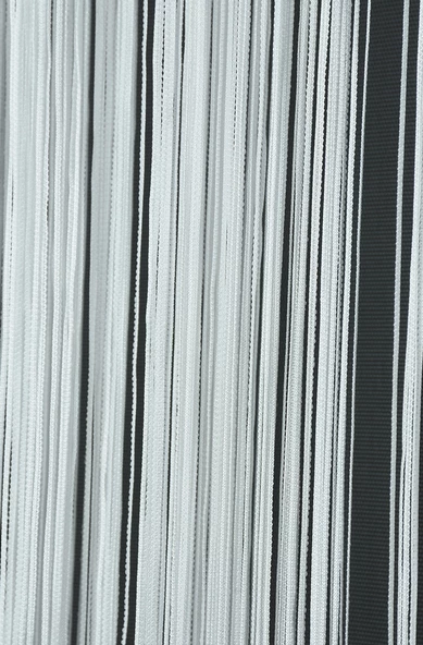 İP ZİNCİR KIRIK BEYAZ RENK EN 100 CM BOY 280 CM HAZIR DÜĞMELERİ DİKİLMİŞ İP PERDE - Resim 8