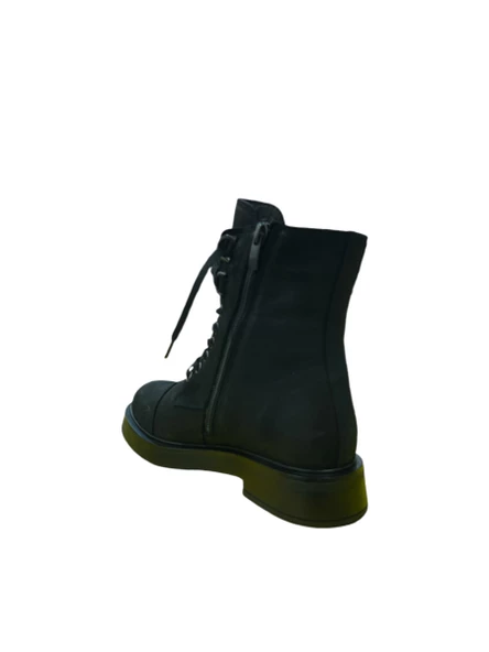 Mammamia 24KB-1565-LX Kadın Casual Deri Nubuk Bot (Kış 24) - 9