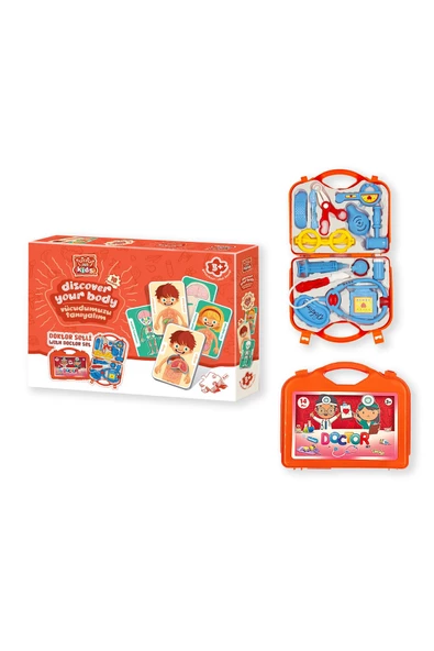 Art Kids Vücudumuzu Tanıyalım Doktor Setli Puzzle 5865 - 2