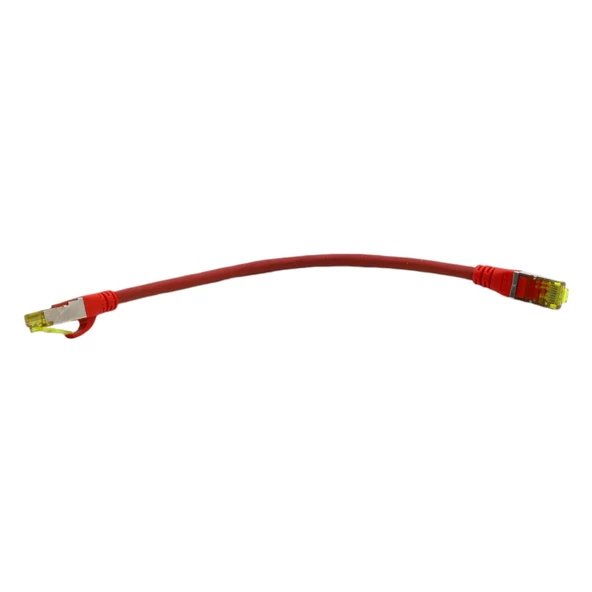 DIGITUS CAT6A S-FTP PATCH CORD 0,25 MT RED (10'LU PAKET) - 3
