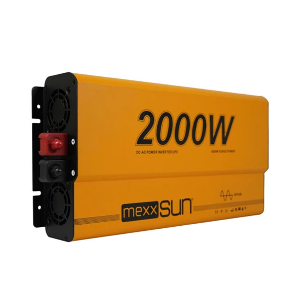 Mexxsun Tam Sinüs UPS (Remote Ekran) 12V 2000W - 2
