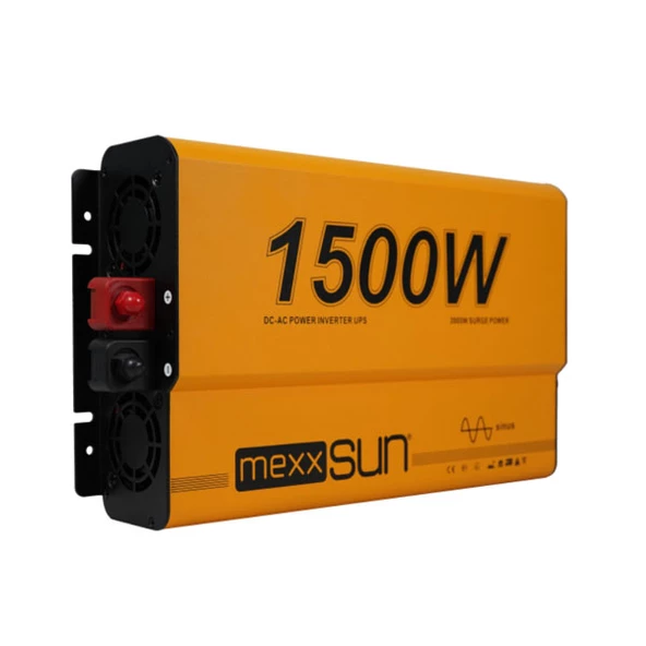 Mexxsun Tam Sinüs UPS (Remote Ekran) 12V 1500W - 2