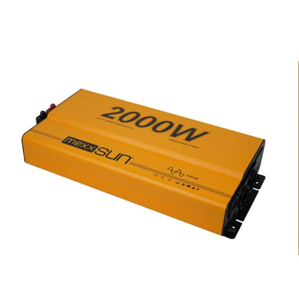 Mexxsun Tam Sinüs UPS (Remote Ekran) 12V 2000W - 4
