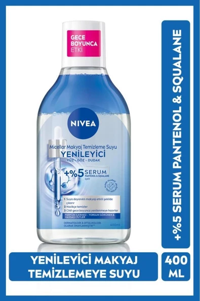 Nivea Yenileyici Micellar Makyaj Temizleme Suyu 400 ml