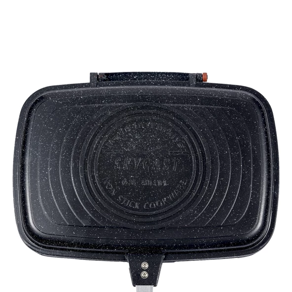 ThermoAD | Balık Tava | SKY CAST Serisi | Ayrılabilir 2 Parça | 36 cm | Siyah - 5