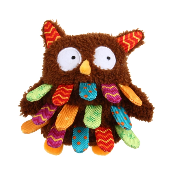 6134 Plush Friendz Sesli Baykuş Köpek Oyun. - 2