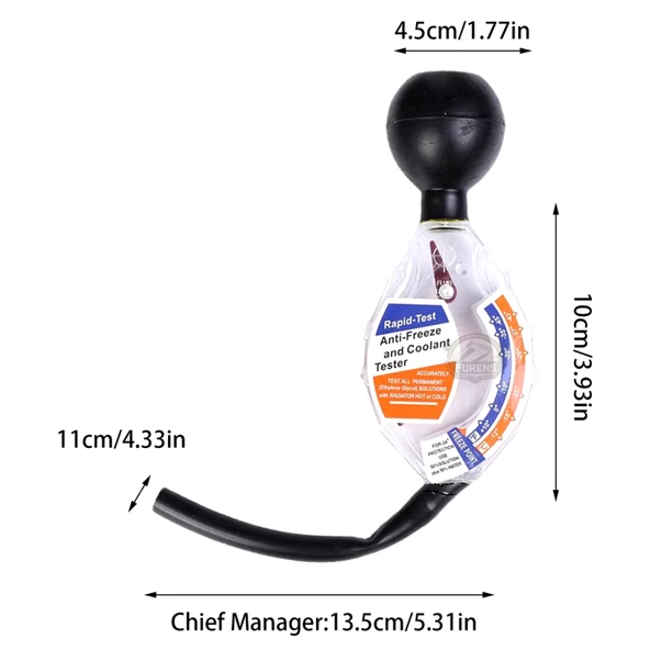 Antifiriz Ölçme Aleti Cihazı Elips Antifiriz Ölçüm Bomesi - 4