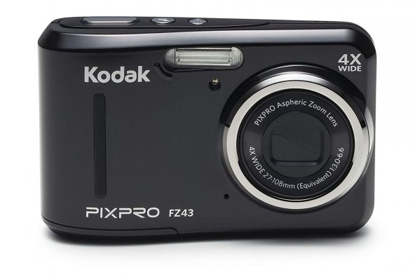 Kodak Friendly Zoom FZ43/3x Yakınlaştırma Dijital Fotoğraf Makinesi-Siyah