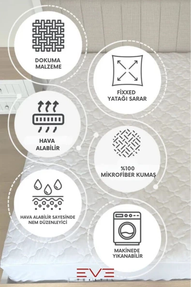 Kapitone Yüksek Kaliteli 4 Mevsim Kullanılabilir Microfiber Soft Çift Kişilik Antialerjik Yorgan - 4