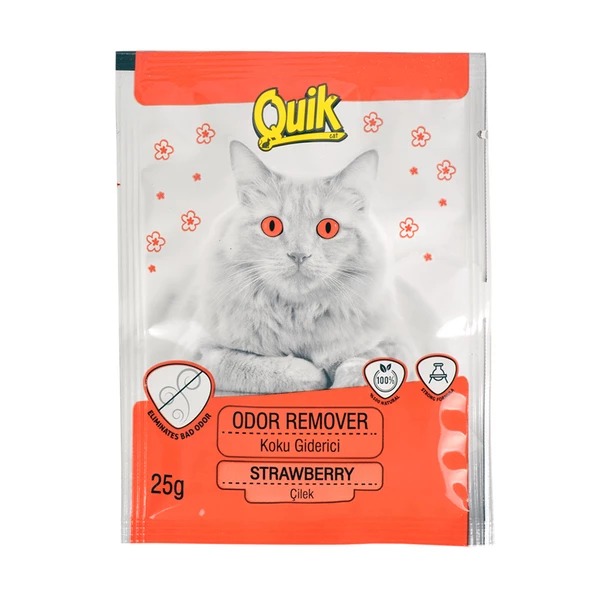 QUIK Koku Giderici Çilekli 25 gr - 15 Adet - 2