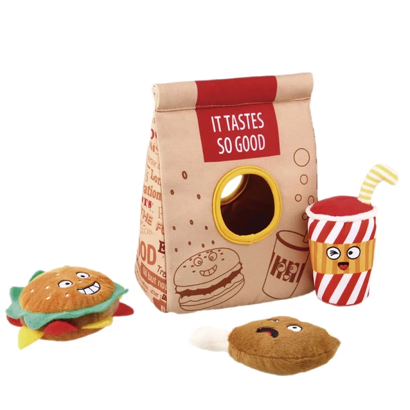 8562 Peluş Fast Food Çantası Oyuncak - 2