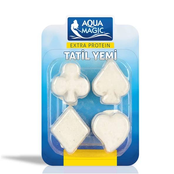 Aqua Magic Haftalık Tatil Yemi 4'lü 10 Adet. - 2