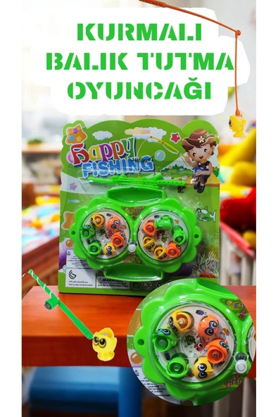 Ayver 2'Lİ KURMALI BALIK TUTMA EĞİTİCİ ÖĞRETİCİ OYUNCAK