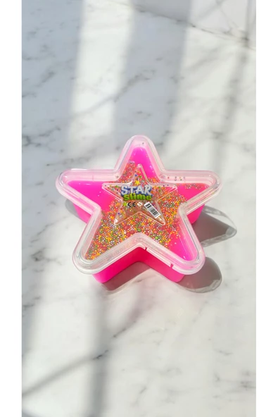 Ayver YILDIZ ŞEKİLLİ KUTUDA KÖPÜKLÜ SLİME OYUNCAK 3 ADET - 4