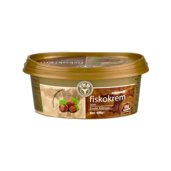 Fiskobirlik Fiskokrem Sütlü Fındık Kreması 400 gr 2 li - 3