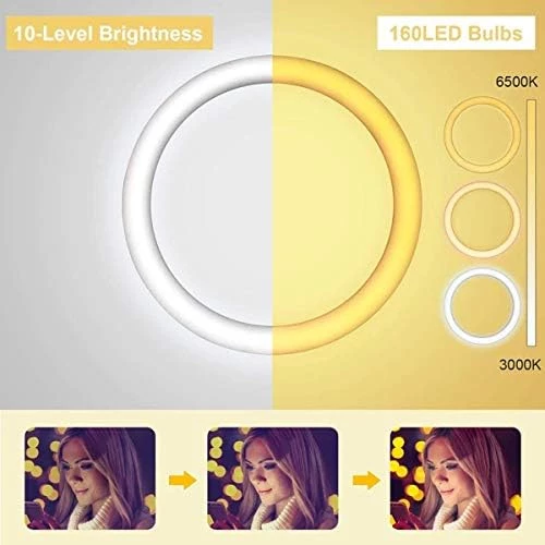 Kingma Ring Light 12” LED Video Işığı - 9