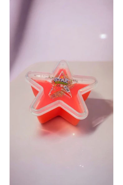 Ayver YILDIZ ŞEKİLLİ KUTUDA KÖPÜKLÜ SLİME OYUNCAK 3 ADET - 2