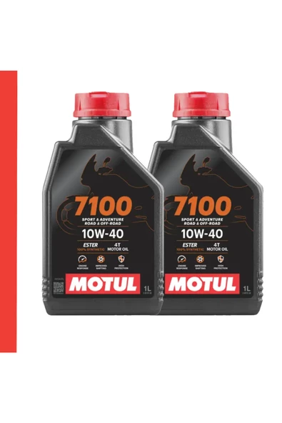 Motul 7100 4T 10W-40 1 lt 2'li Motosiklet Yağı