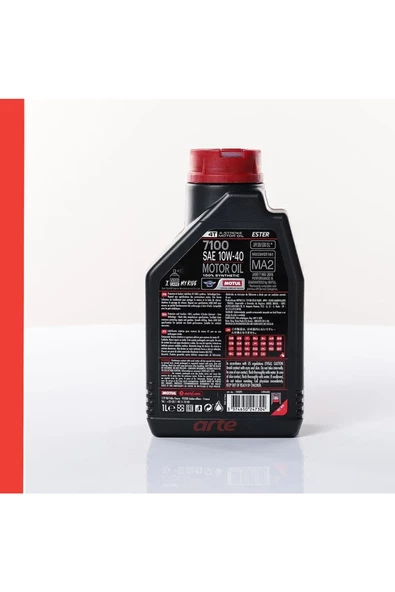 Motul 7100 4T 10W-40 1 lt 2'li Motosiklet Yağı - 3