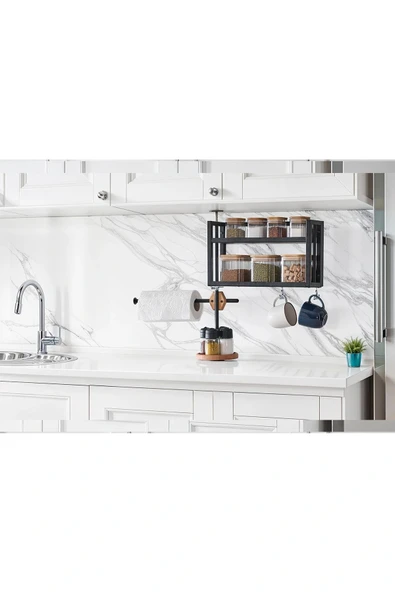 aharat Havlu Bardak ve Mutfak Aksesuarları Düzenleyici Organizer Şık Ayna kahve köşesi ürün görseli