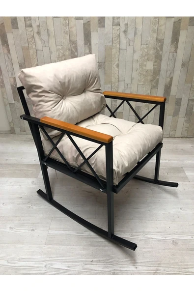 adımshops Sallanan Sandalye Tv Koltuğu Kafe-balkon-mutfak-berjer Sallanır Tekli Koltuk Miami
