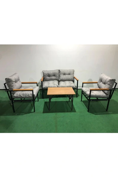 adımshops Zümrüt Balkon-bahçe-kafe,çay Seti,koltuk Takımı,oturma Grubu,ofis Koltuğu 70x50 Sehpa