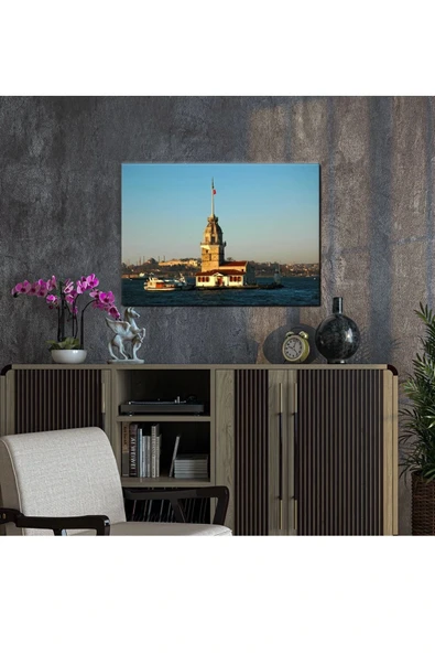 adımshops 75x55cm Dekoratif Kanvas Tablo