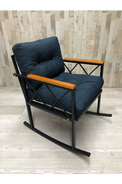 adımshops Sallanan Sandalye Tv Koltuğu Kafe-balkon-mutfak-berjer-ofis Sallanır Tekli Koltuk Miami