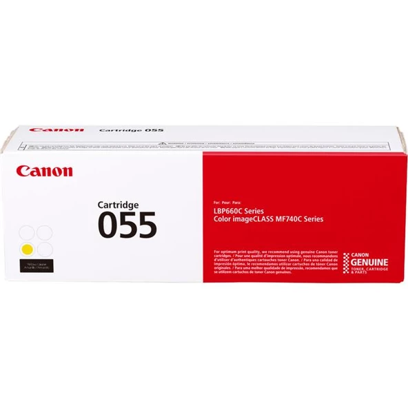 Canon Crg-055Y Yellow Sarı Toner Mf745