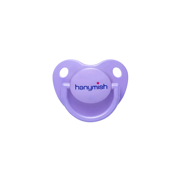 Hanymish Mor Rainbow Kalp Damaklı Emzik 18+ Ay - 2