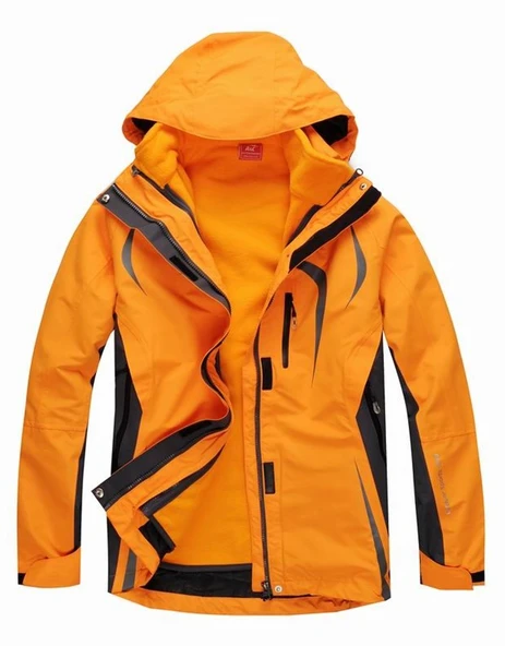 A&C 3 In 1 Kadın Ceket-TURUNCU ürün görseli 1