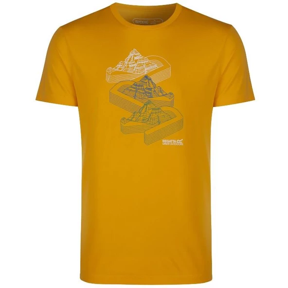 Regatta Fingal Erkek T-Shirt-SARI