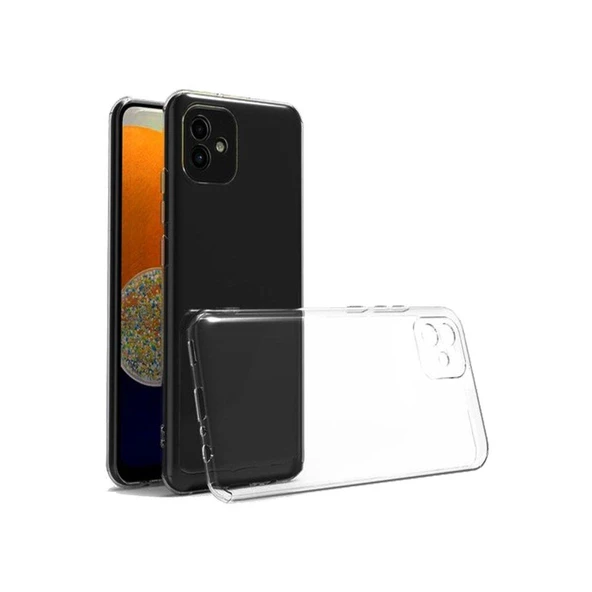 Smody Samsung Galaxy A05 İle Uyumlu Kılıf Lüx Şeffaf Silikon