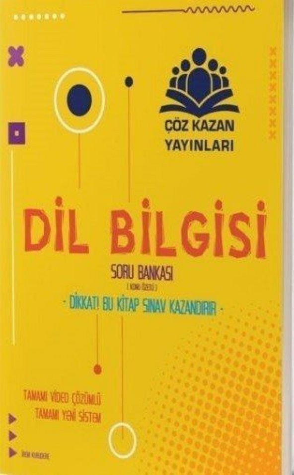 Dil Bilgisi Konu Özetli Soru Bankası Çöz Kazan Yayınları