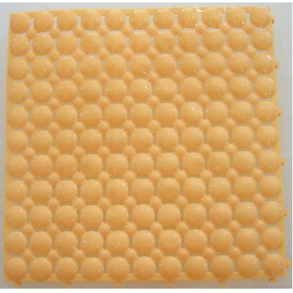 ORTOPEDİK YER KAROSU KAYDIRMAZ 33X33 EBAT ESNEK YER KAROSU 33 X33 - 9