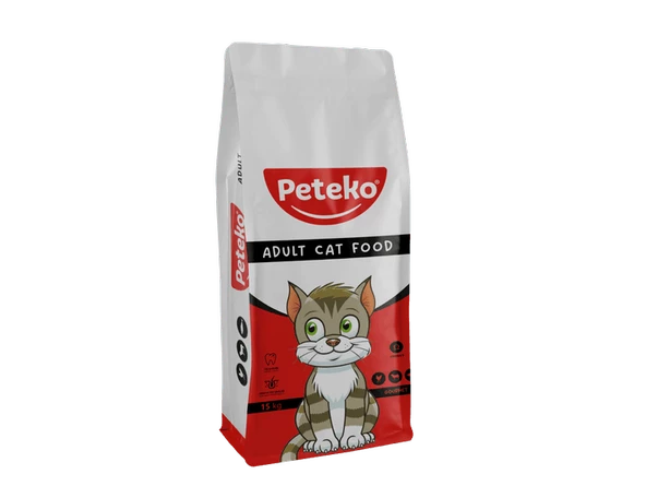 PETEKO YETİŞKİN KEDİ KURU MAMASI GURME 15 KG