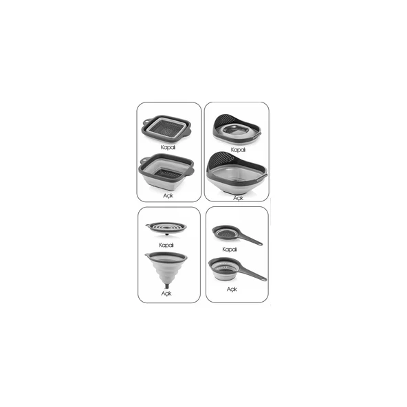 Qlux S-00101 4'lü Chef Set 607330 - 5