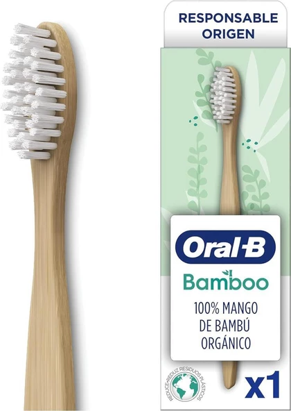 Oral-B Pro-Expert CrossAction Antiplak Bambu Diş Fırçası Manuel Orta