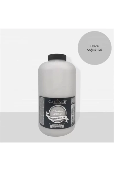 HYBRID AKR. MULTISURFACES H-074 SOĞUK GRİ 2000ML ürün görseli 1