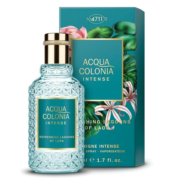 4711 Acqua Colonia Intense Refreshing Lagoons of Laos EDC 100 ml Kadın Parfümü - Resim 2